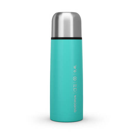 Botol Isotermal Stainless Steel 0,4 L Hiking - turquoise