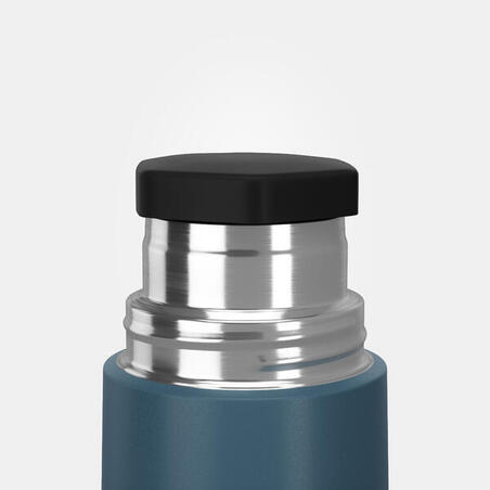 Botella isotérmica/termo acero inoxidable 0,4 L senderismo azul 