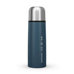 Stainless Steel Insulated Hiking Bottle - 0.4 L Blue