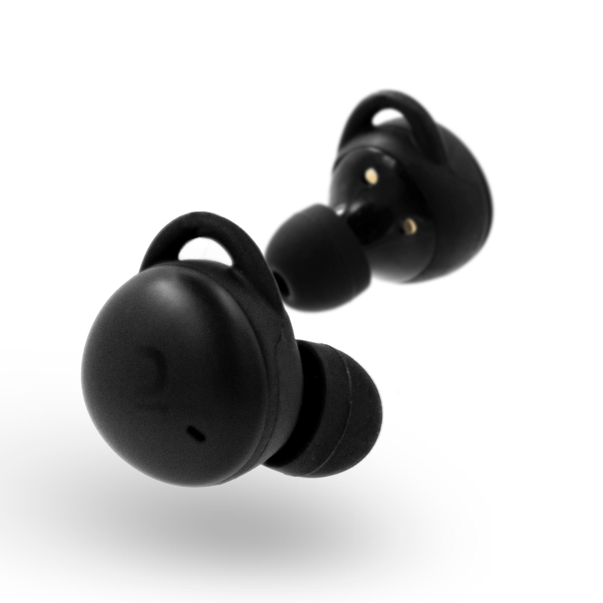 RUNNING 100 WIRELESS EARPHONES TWS 100 BLACK Decathlon