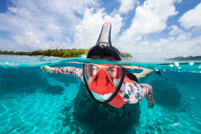 Maska pełnotwarzowa do snorkelingu Subea Easybreath 900