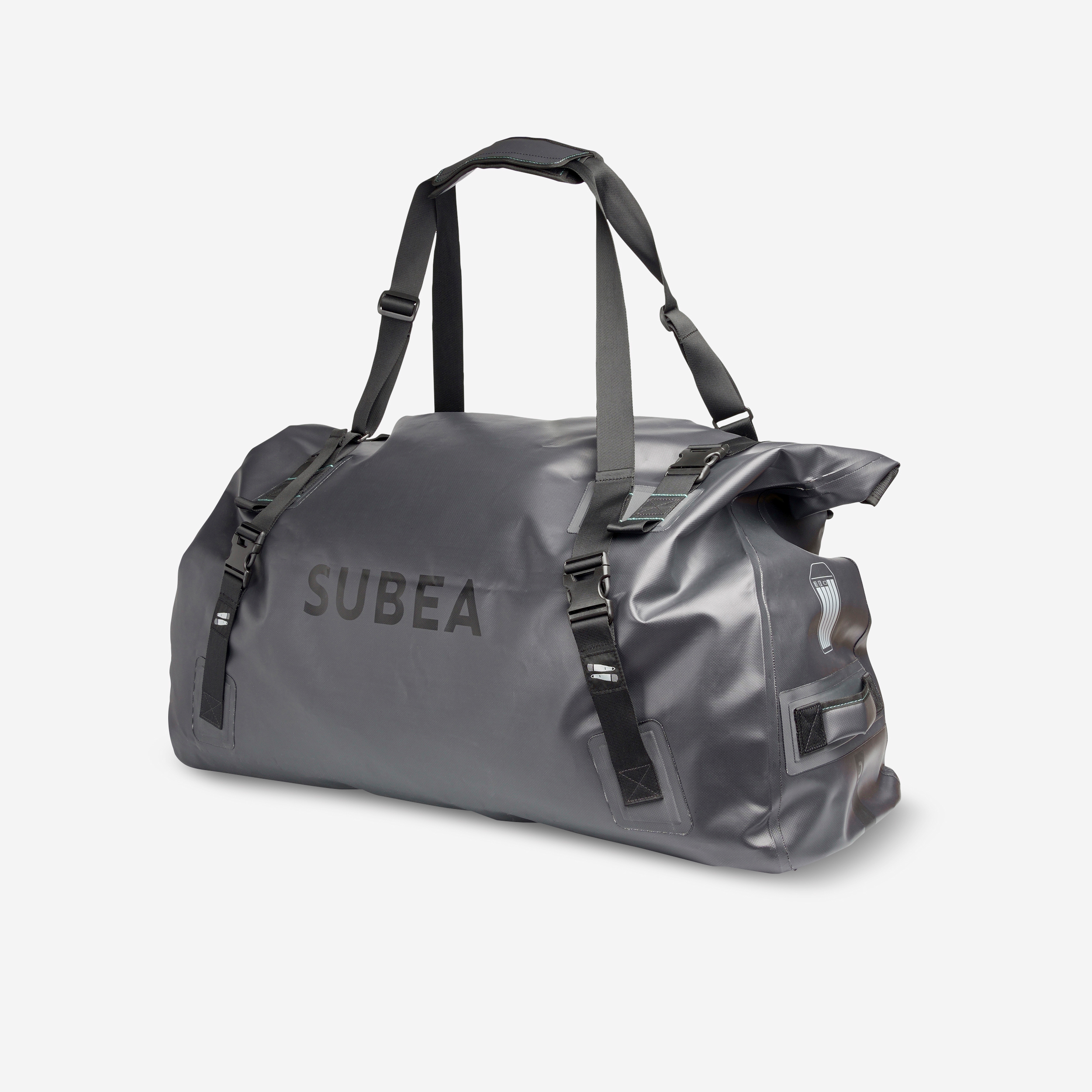 Sac plongée imperméable ipx6 100l - noir gris - Plongée - SUBEA- Clubs - Entreprises - Collectivités - Associations