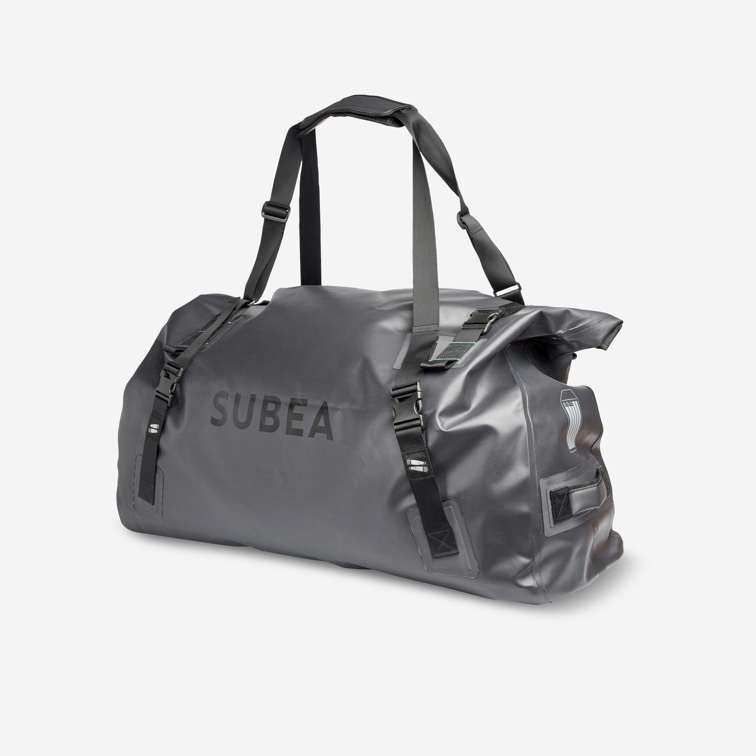 SUBEA Diving bag watertight IPX6 100 L black grey