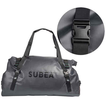 Scuba Diving Bag SCD 100 litres - Black/Grey