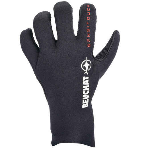 Spearfishing gloves 3 mm neoprene with smooth lining BEUCHAT - SIROCCO SPORT