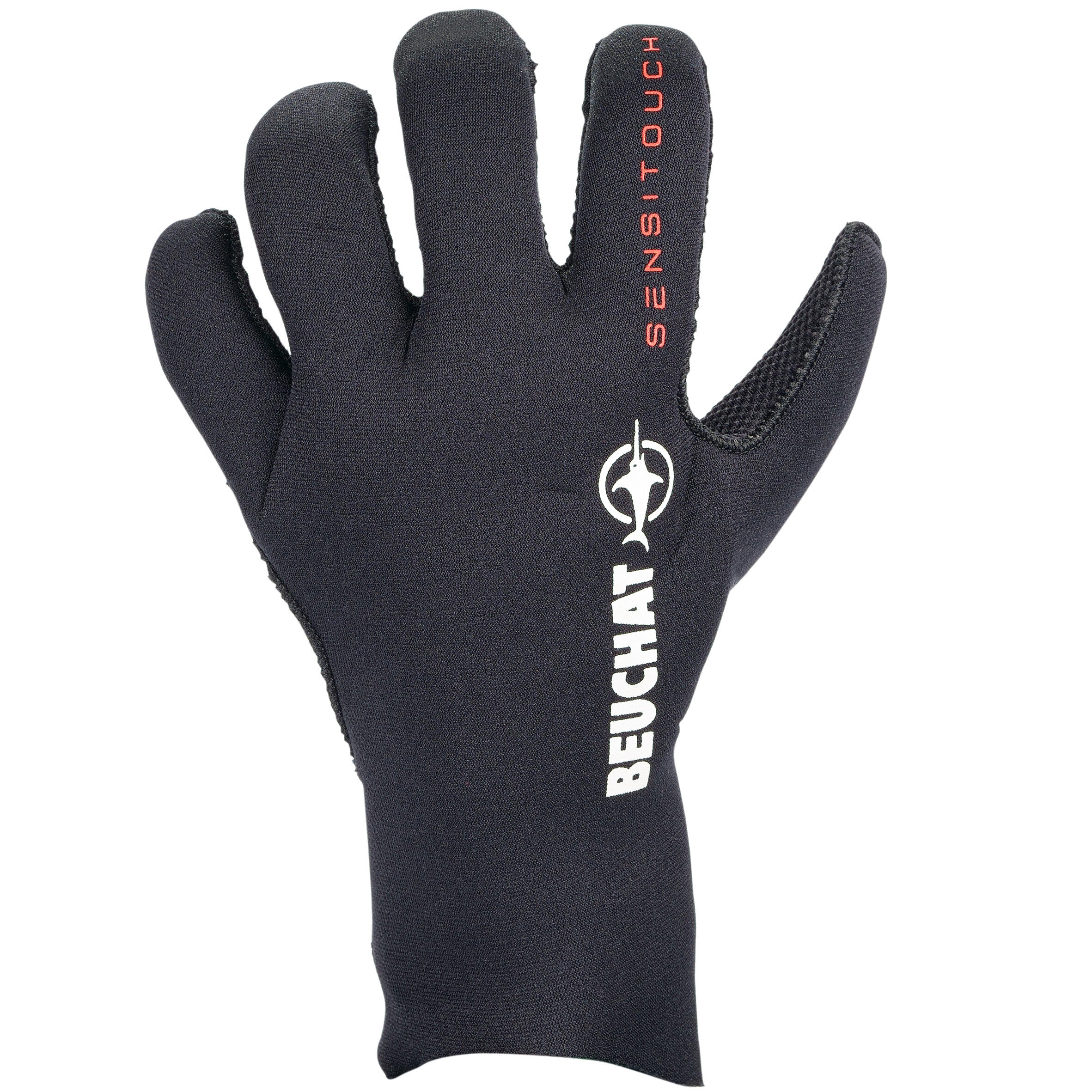 Spearfishing gloves 3 mm neoprene with smooth lining BEUCHAT - SIROCCO SPORT 1/8