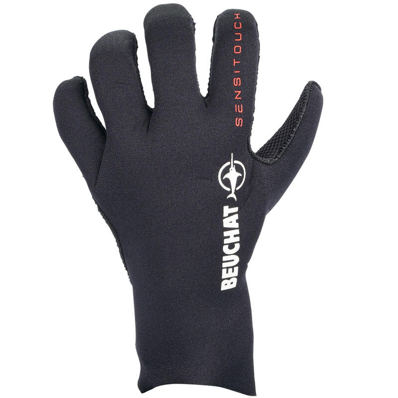 Tauch-Handschuhe Beuchat Neopren 3 mm Sirocco Sport glatte Innenseite