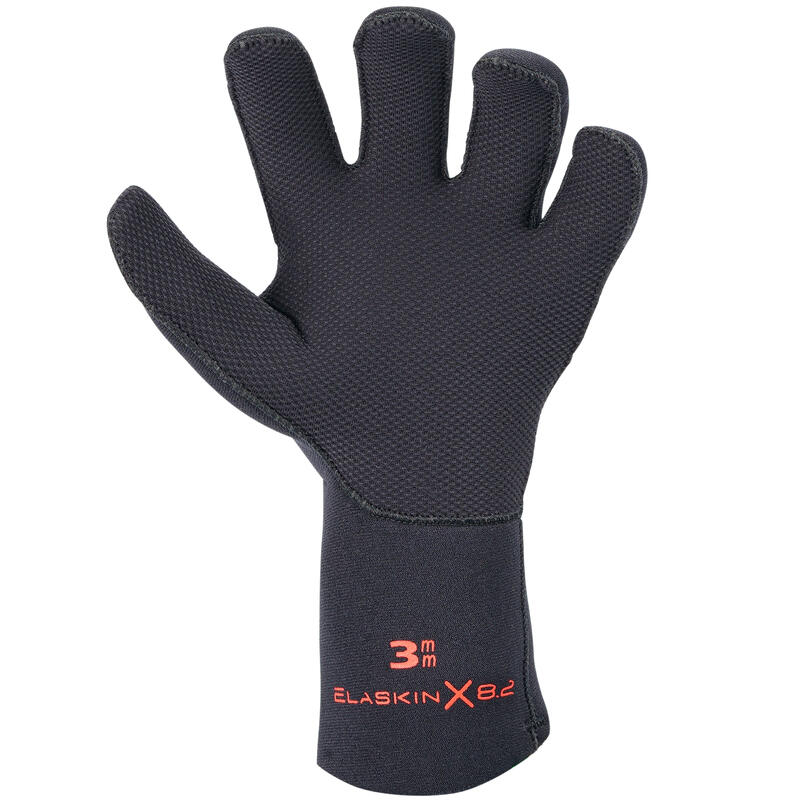 Guantes Pesca Submarina Beuchat Sirocco Sport Neopreno Interior Liso 3 mm