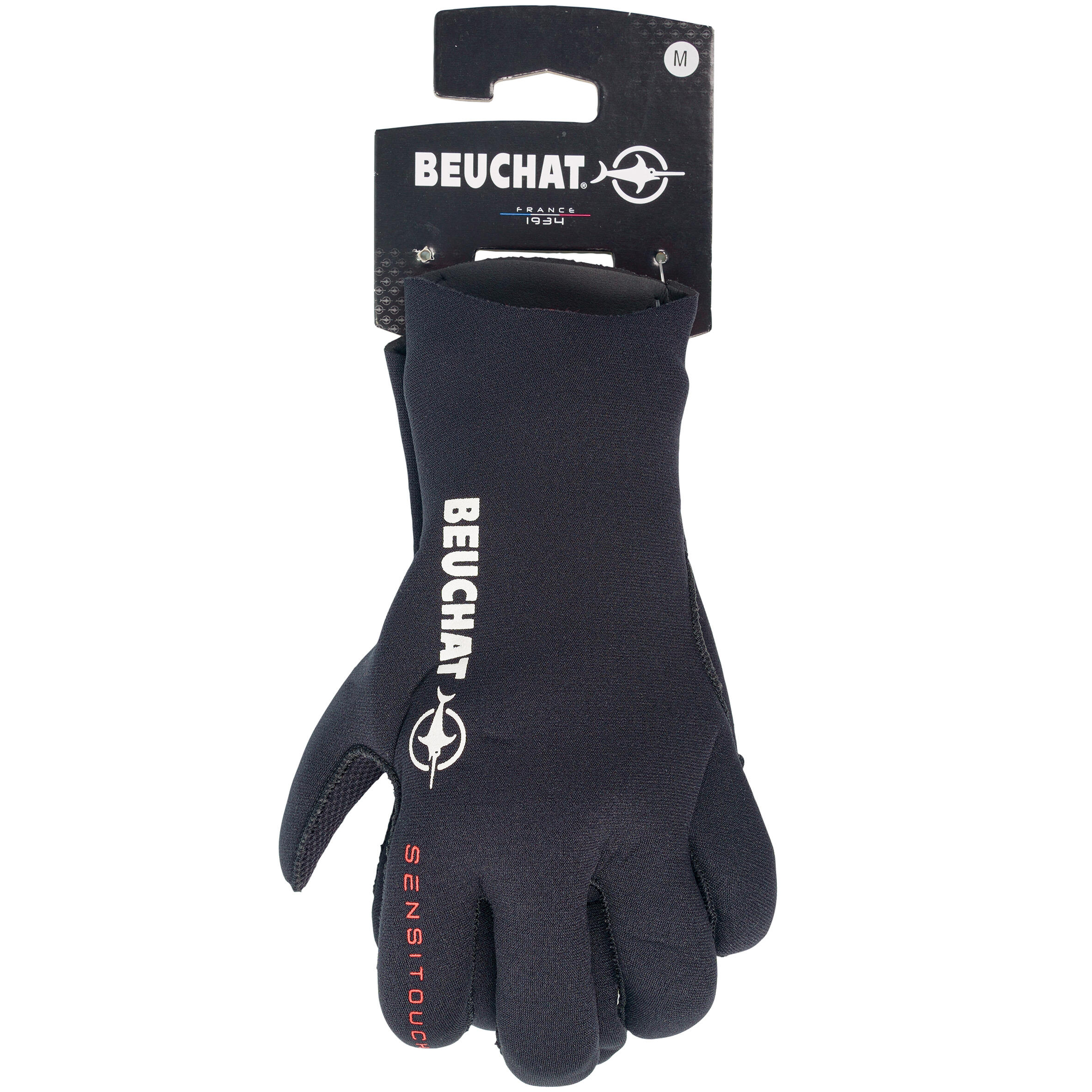 Underwater hunting gloves BEUCHAT neoprene 3mm smooth inside - SIROCCO SPORT