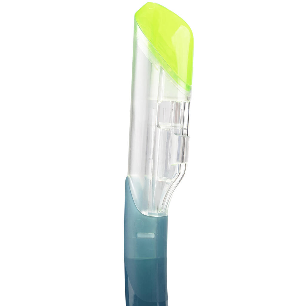 Schnorchel Trockenschnorchel mit Dry-Top-Ventilsystem - 100 dunkelgrau