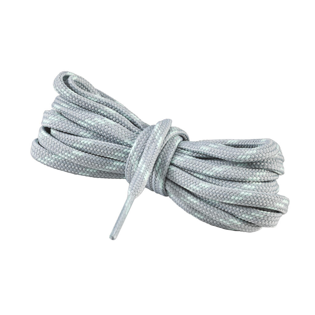 Flat laces for hiking shoes and boots