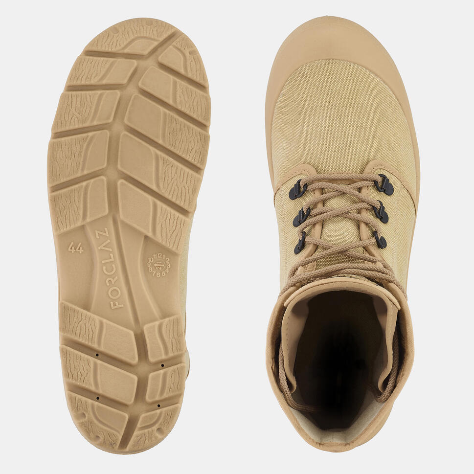 Chaussures tige haute de trekking désert antisable DESERT 900 unisexe FORCLAZ Decathlon