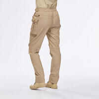 Women’s Anti-UV Desert Trekking Trousers DESERT 900  Beige