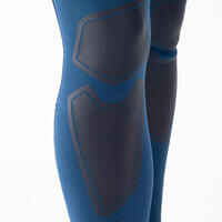 Men's diving wetsuit 3 mm neoprene SCD 500 turquin blue