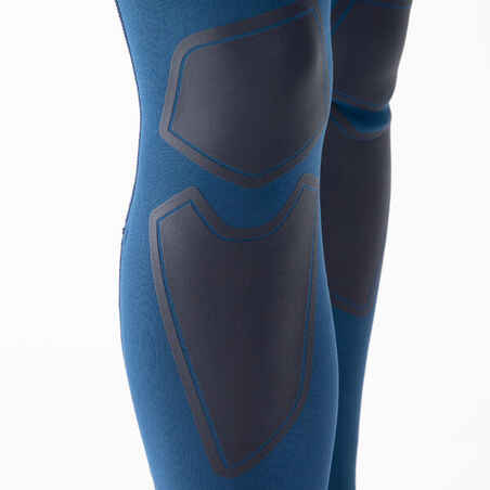 Men's diving wetsuit 3 mm neoprene SCD 500 turquin blue