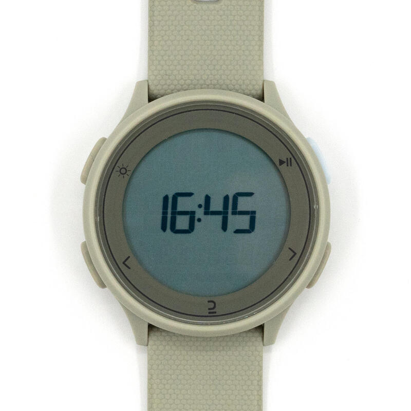 跑步運動腕錶 W500M - 米色