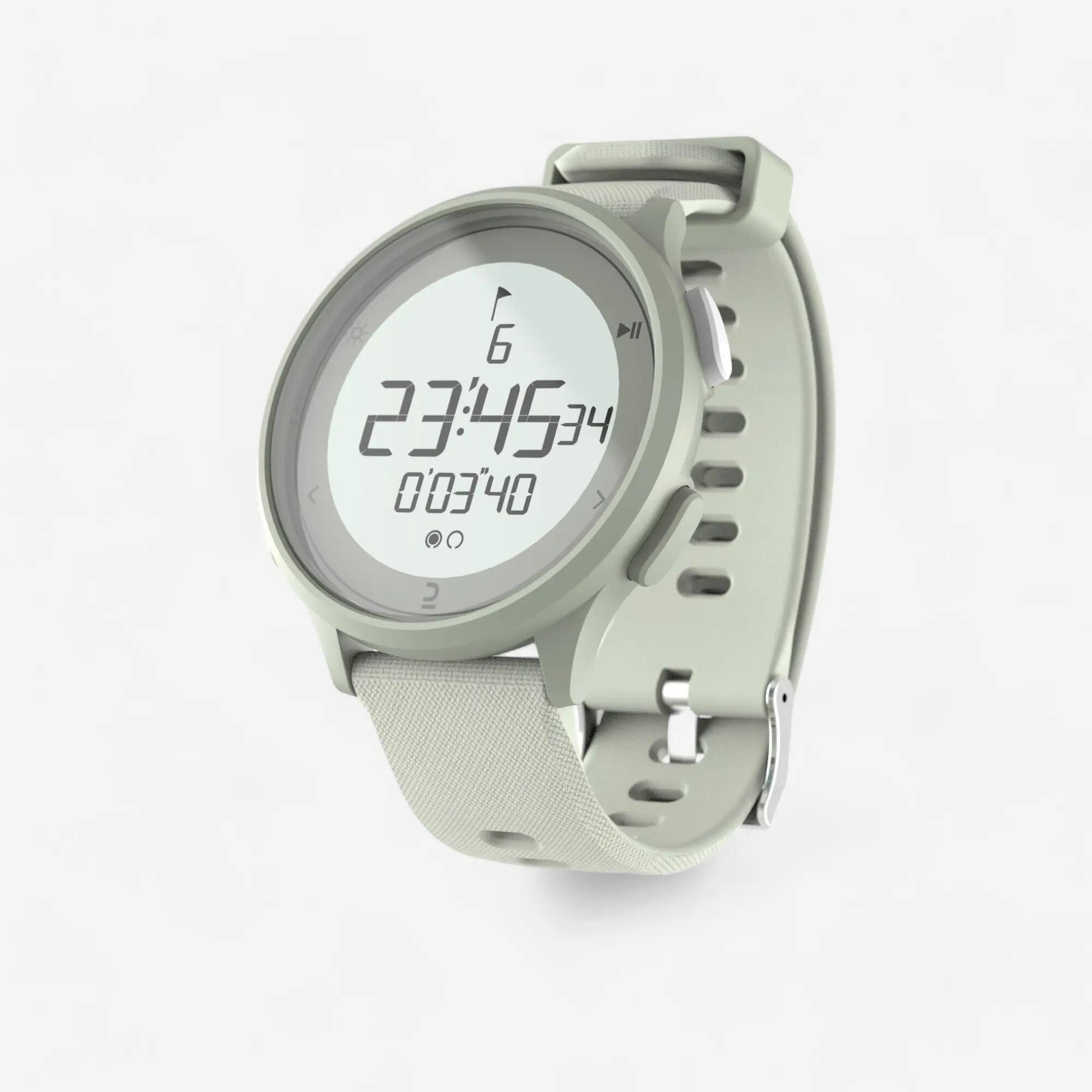Running Stopwatch W500M - Beige -  1
