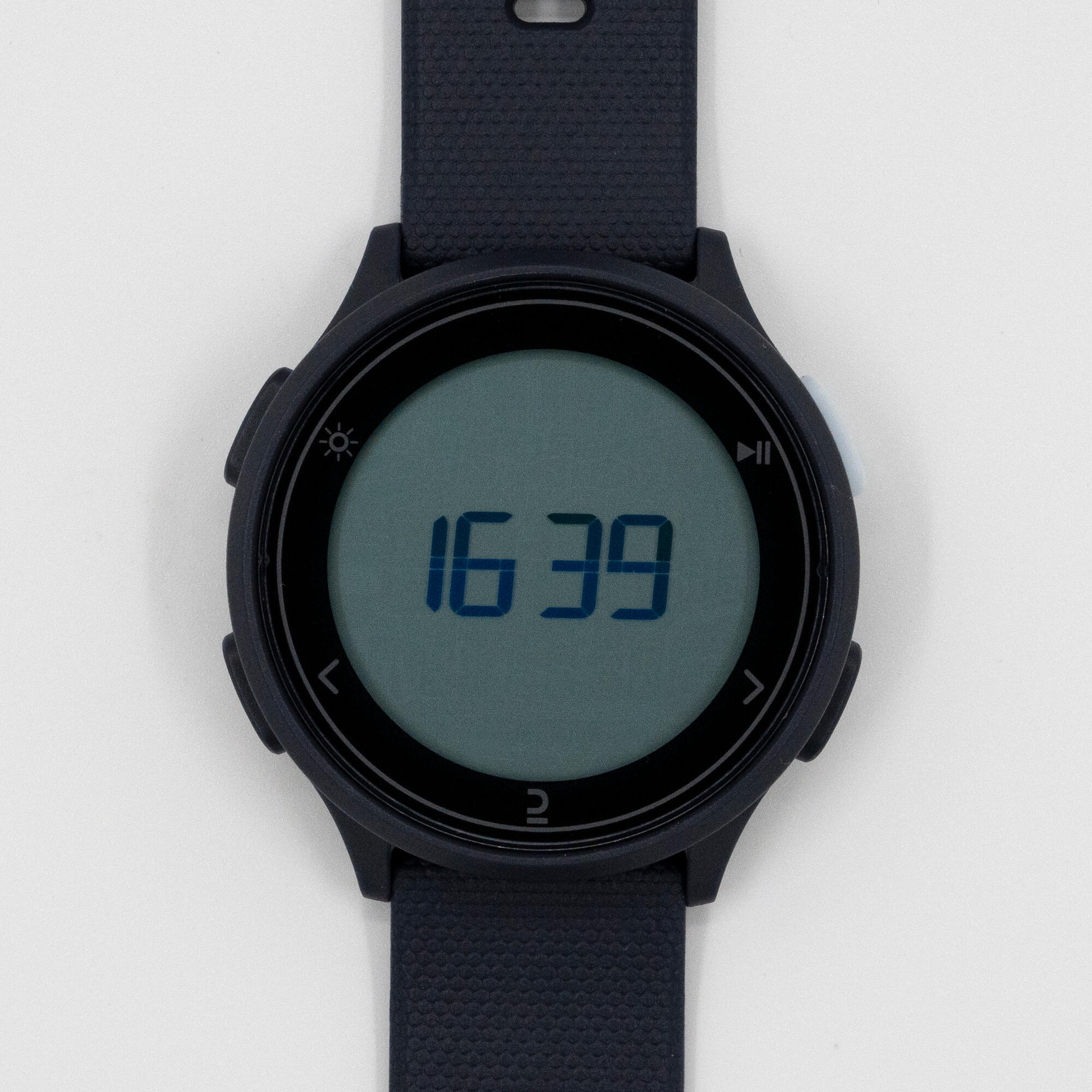 DECATHLON Bežecké hodinky so stopkami W500M modré M