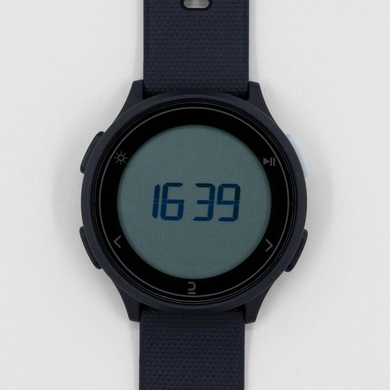 Běžecké hodinky se stopkami W500M modré 