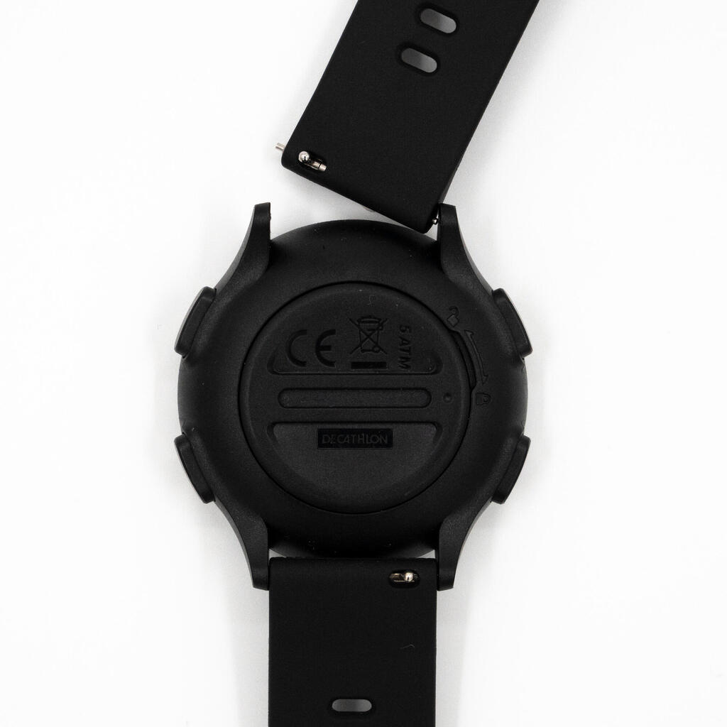 Montre chronomètre de course à pied w500m kaki