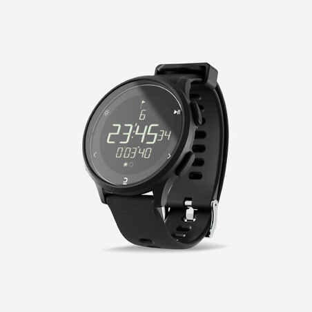 Reloj con cronómetro de Running	w500m negro