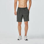 Men's Zip Pocket Breathable Essential Fitness Shorts - Black