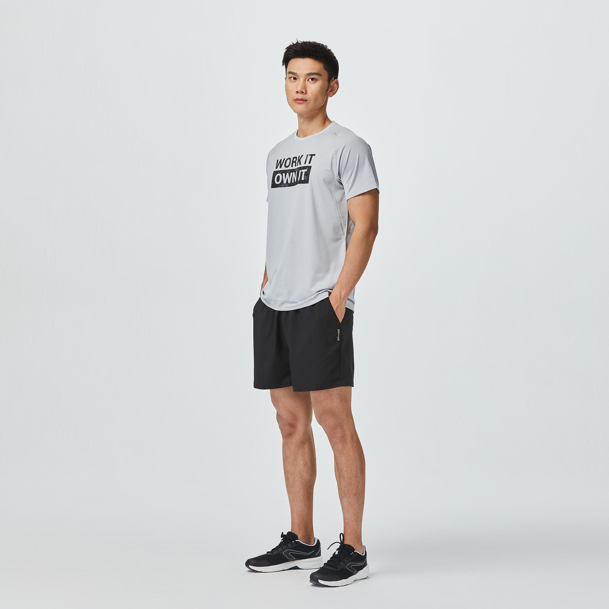 Men’s 2-in-1 Fitness Shorts - 500