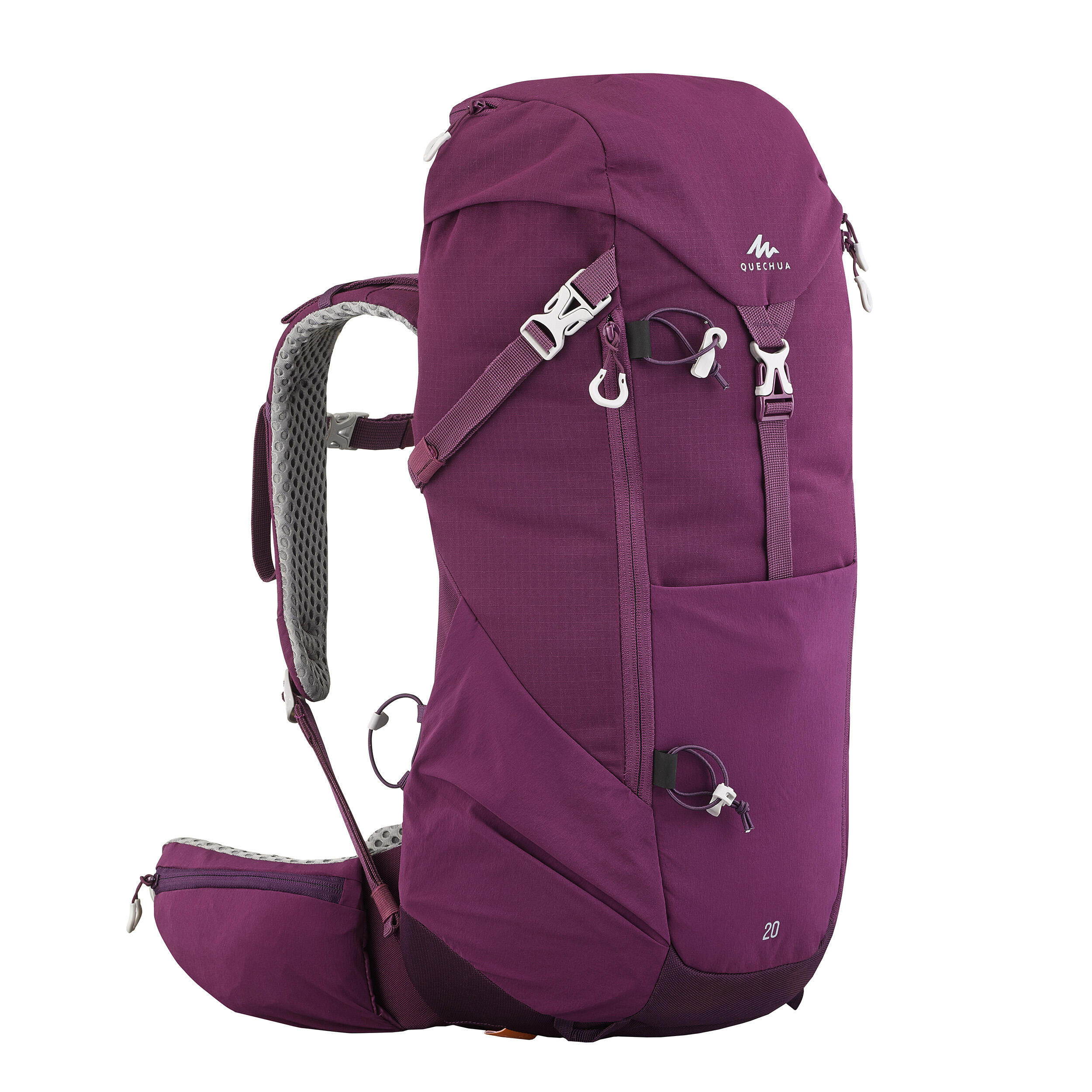 Hiking Backpack 20 L - MH 500 Purple - QUECHUA