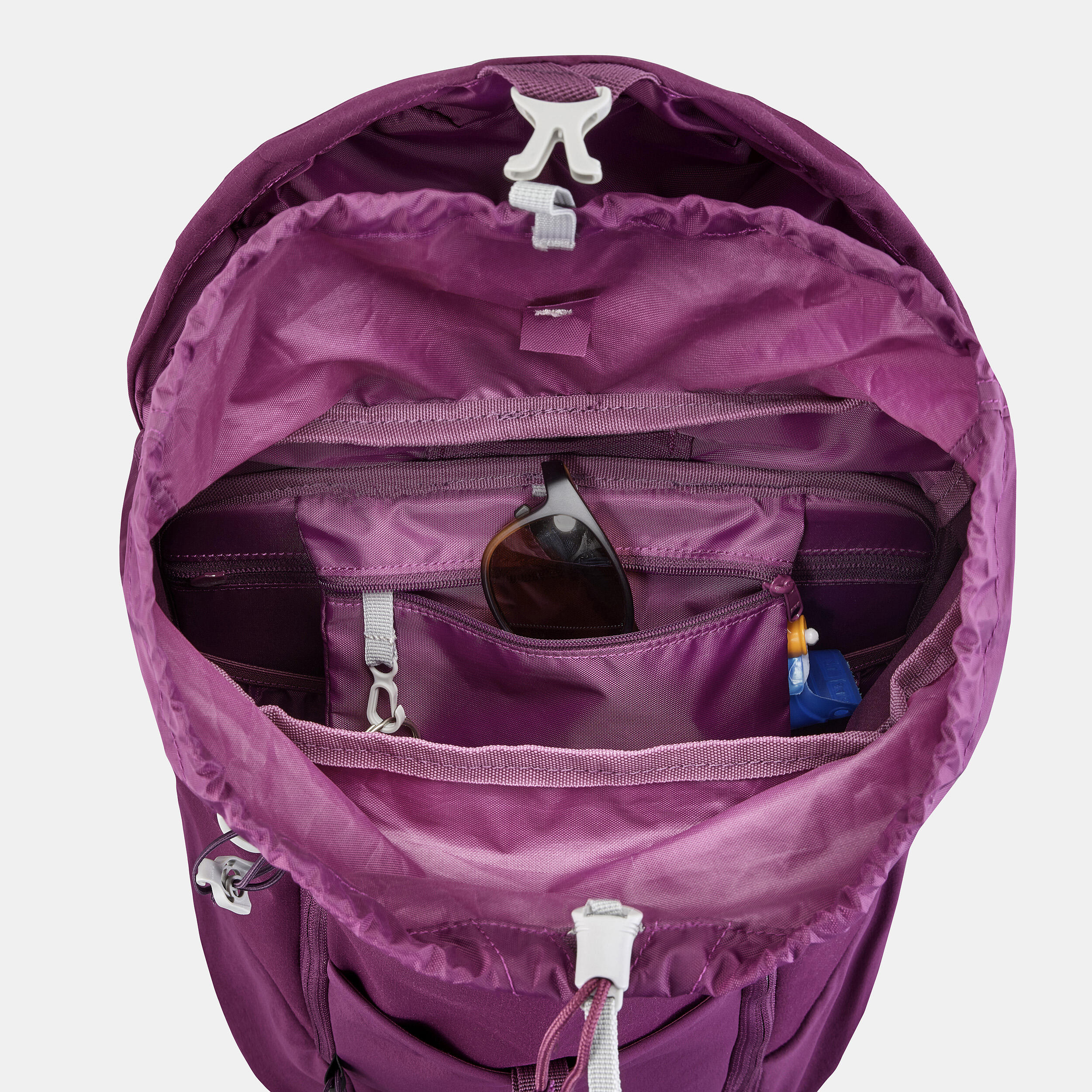 Sac à dos de randonnée montagne 20L, MH500 violet 14/19