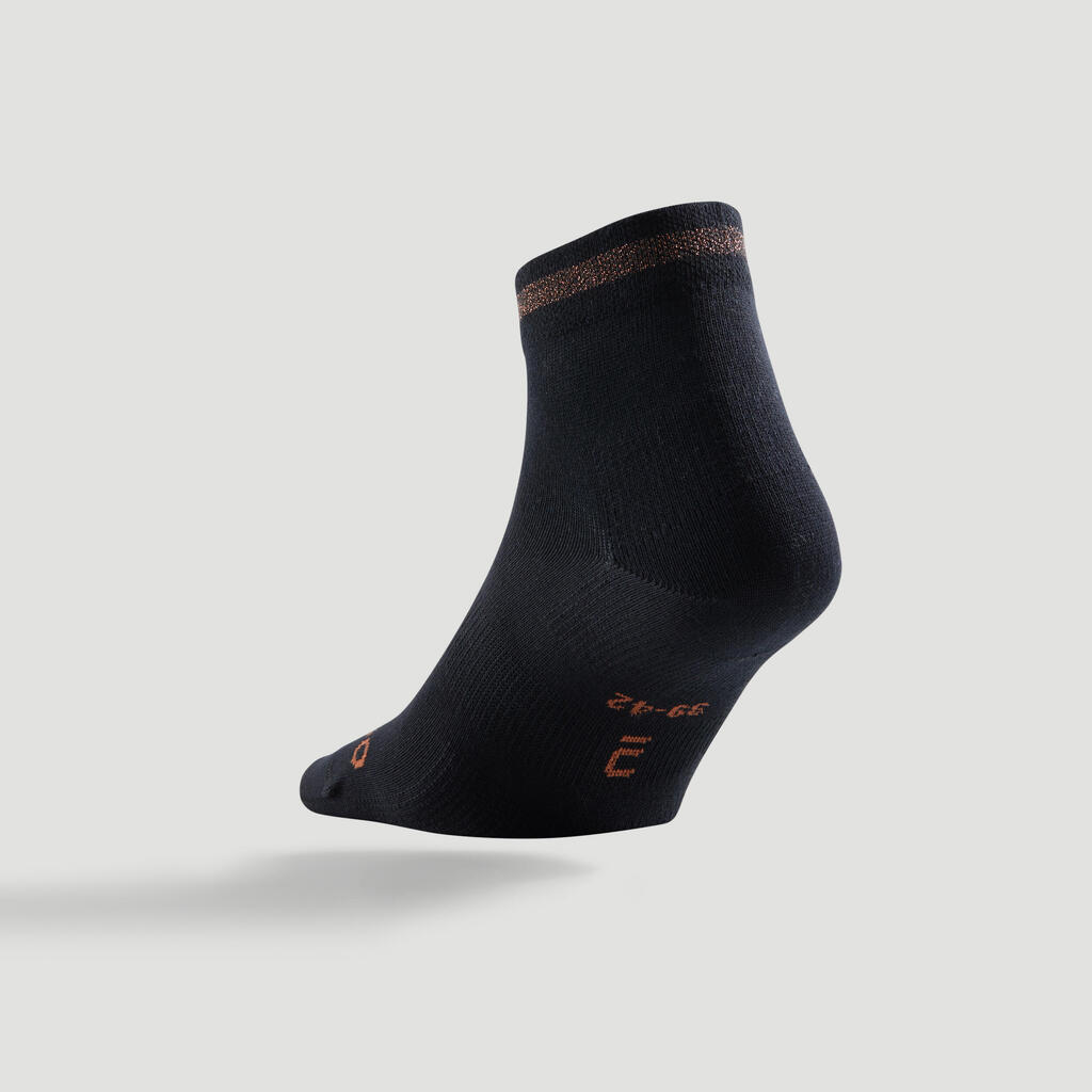 Mid Sports Socks Tri-Pack RS 160 - Black
