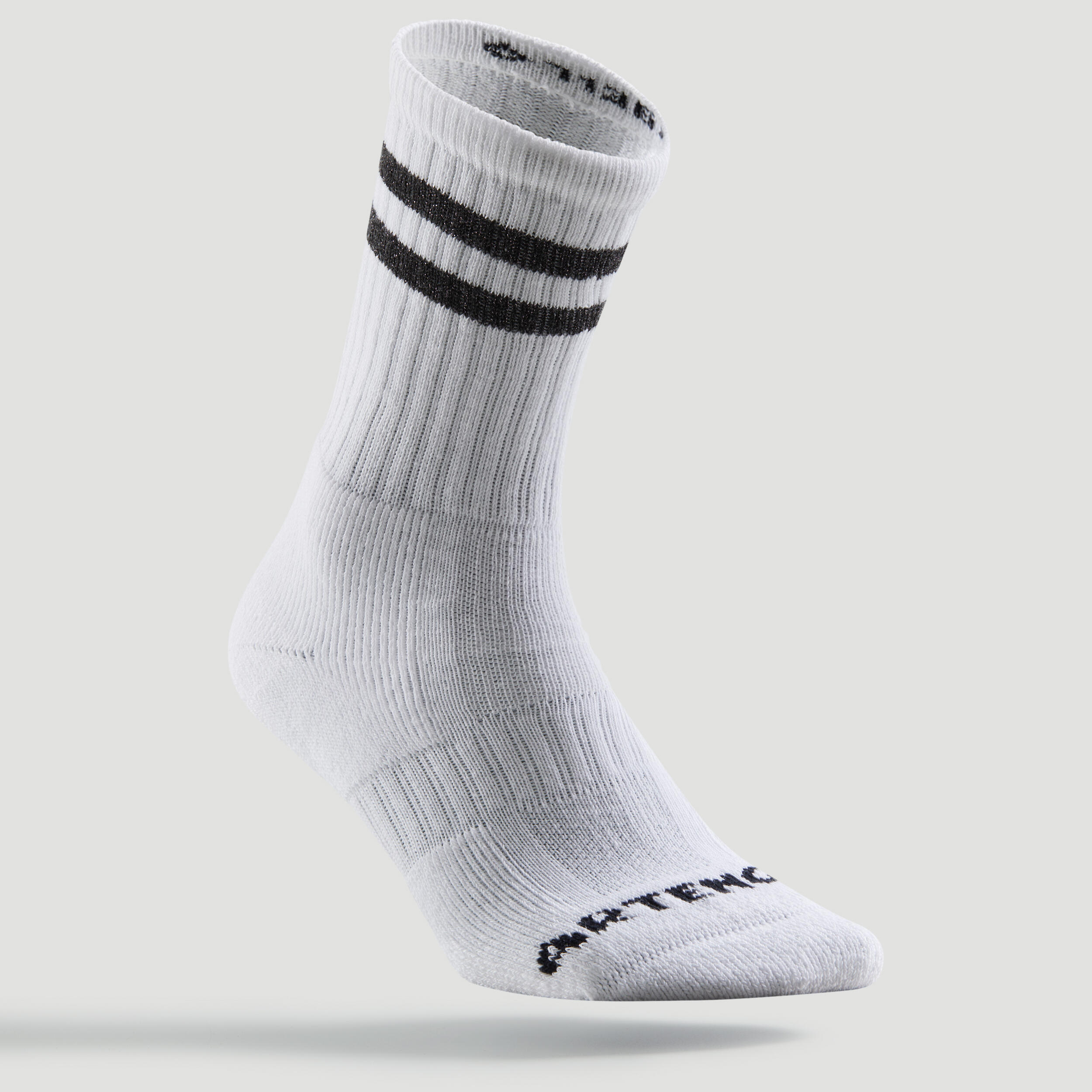 High Tennis Socks x3 - RS 500 White - ARTENGO