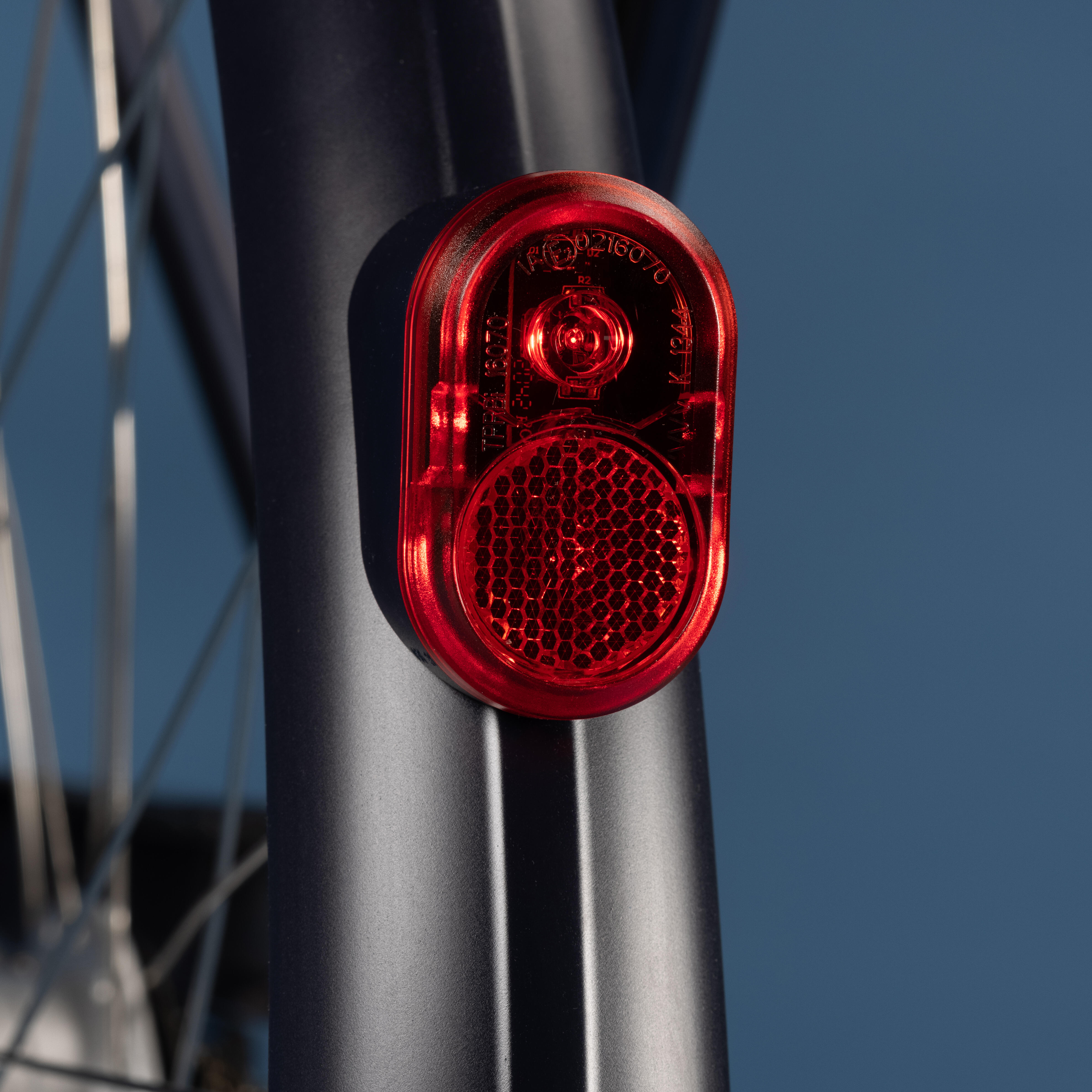 Low Frame Electric City Bike Elops 900 E - Navy Blue - Decathlon
