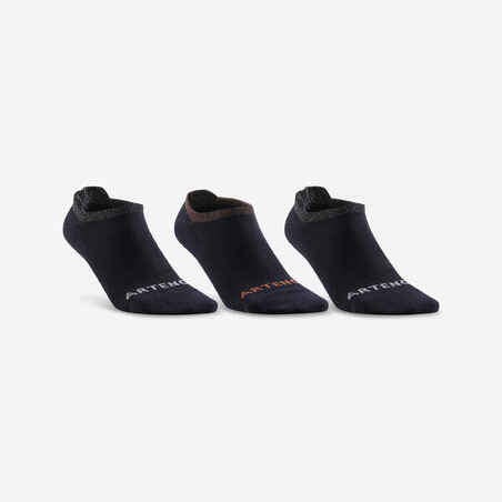 Low Sports Socks RS 160 Tri-Pack - Glossy Black