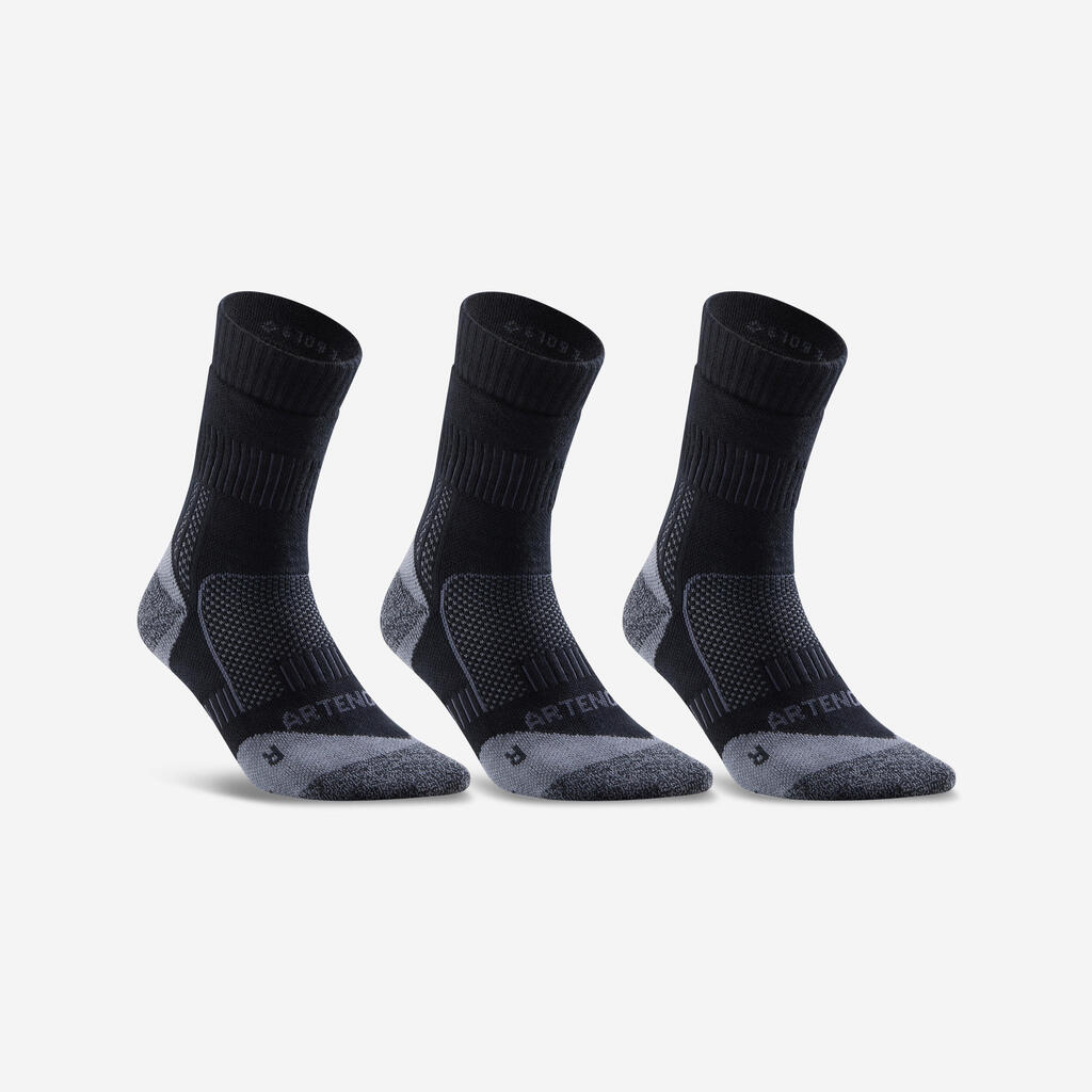 High Sports Socks RS 900 Tri-Pack - Black/Grey