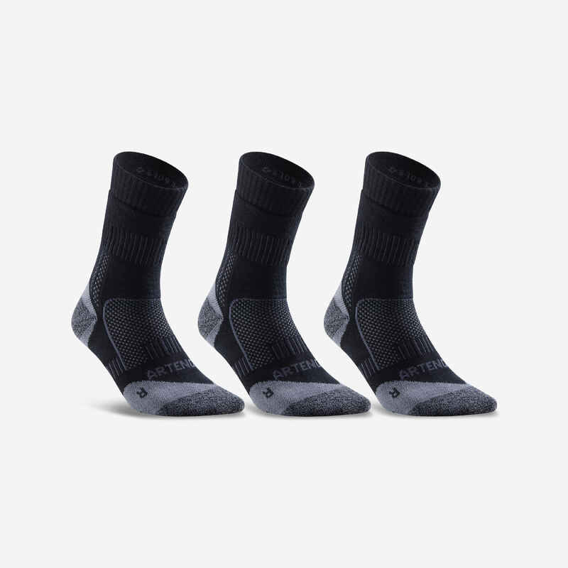 High Sports Socks RS 900 Tri-Pack - Black/Grey