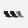 Tennissocken Low 3er-Pack - RS 160 schwarz/grau