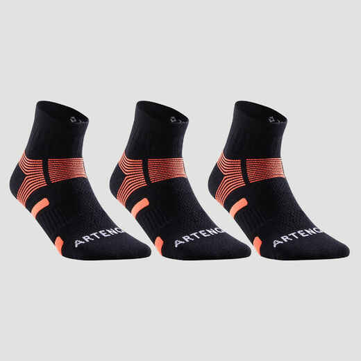 
      RS 560 Mid Sports Socks Tri-Pack - Black/Orange
  