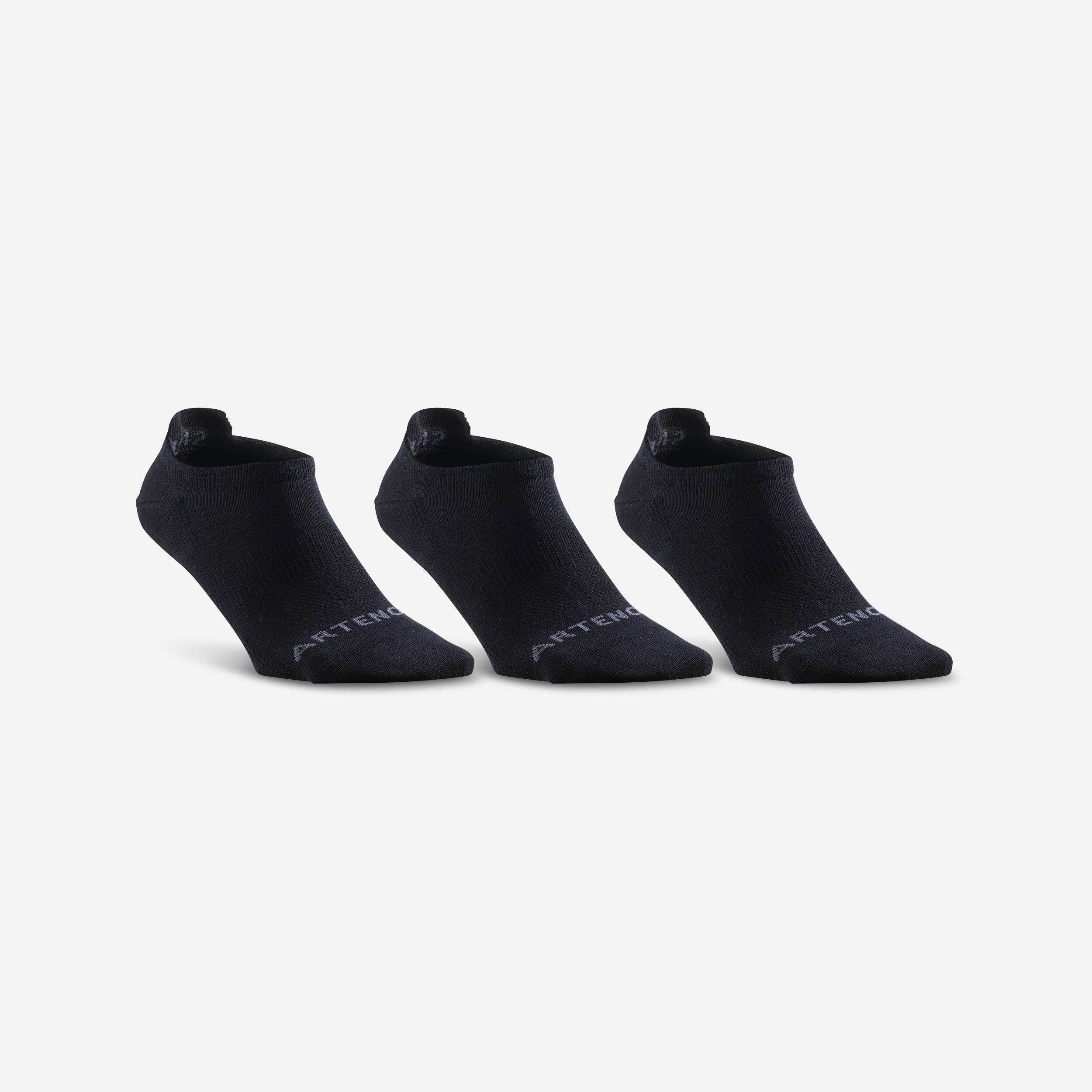 Calze corte adulto RS 160 nere x3 ARTENGO | DECATHLON