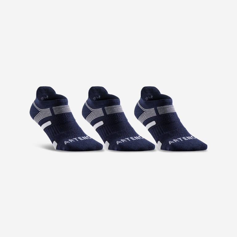 RS 560 Lowedge Sports Socks Tri-Pack - Navy/Putih