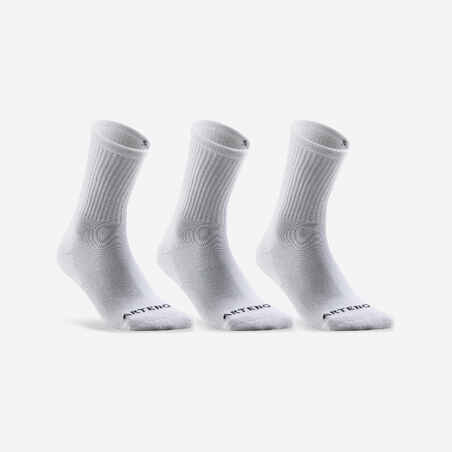 Bele visoke nogavice RS100 za odrasle (3 pari)