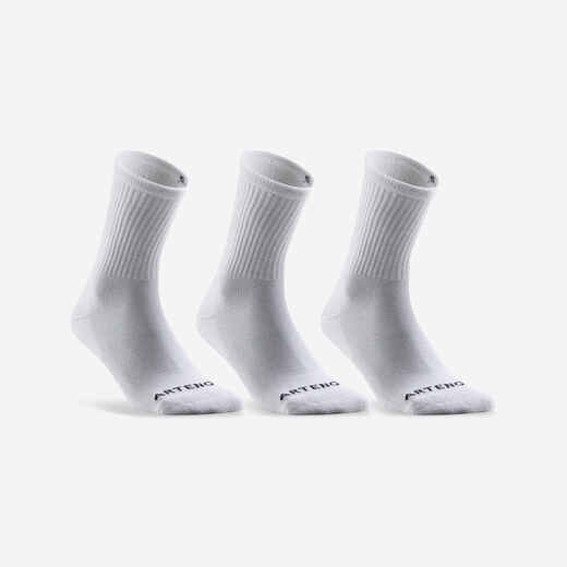 
      Športové ponožky RS 100 vysoké 3 páry biele
  