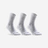 CHAUSSETTES DE SPORT HAUTES RS 100 NOIR LOT DE 3