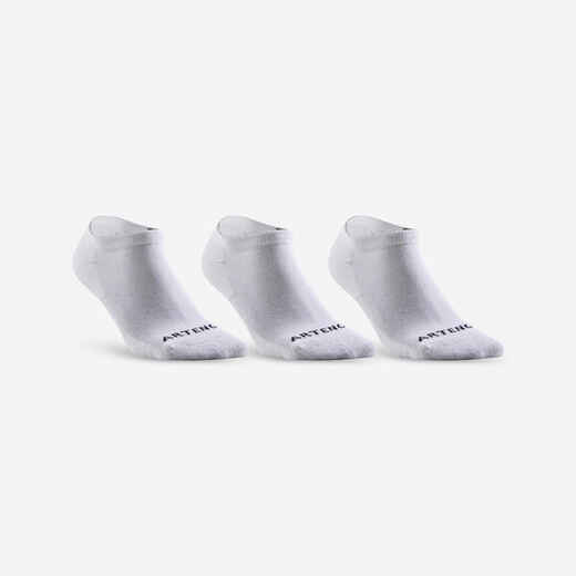 
      Χαμηλές κάλτσες τένις RS 100 3 ζεύγη - Λευκό
  