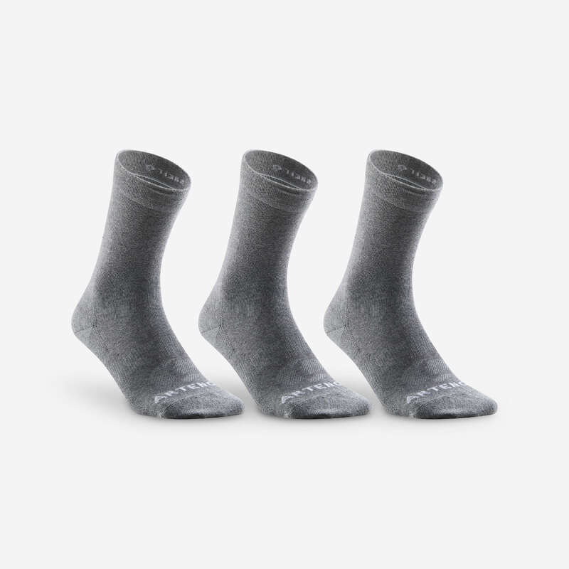 ČARAPE ZA ODRASLE Dodaci odjeći - Čarape RS1603 para sive ARTENGO - Čarape