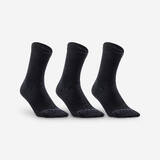 High sports socks rs 160 tri-pack - black