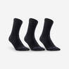 High sports socks rs 160 tri-pack - black
