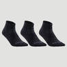 Mid-High Sports Socks Tri-Pack RS 500 - Black
