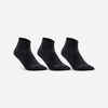 RS 500 Mid Sports Socks Tri-Pack - Black