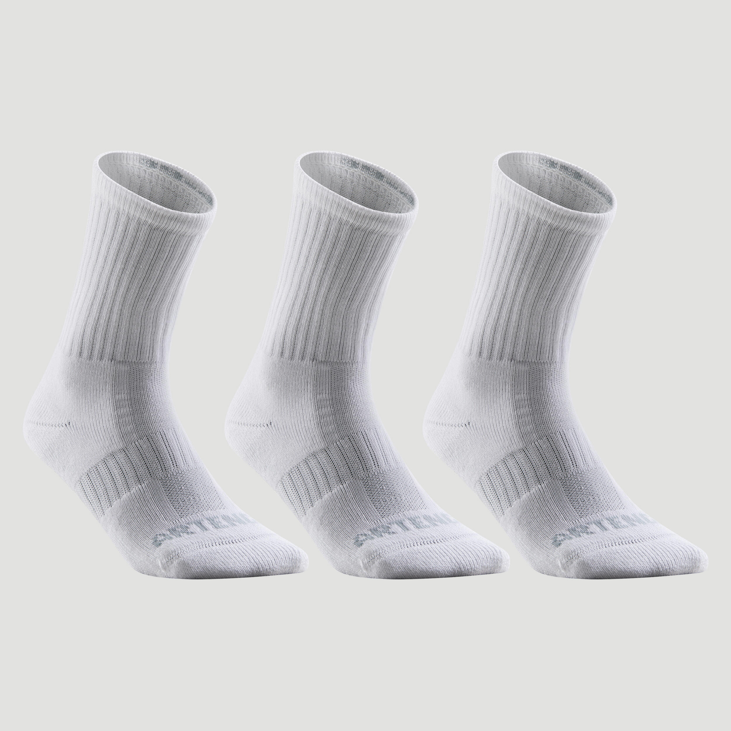 Chaussettes de tennis hautes x3 - RS 500 - ARTENGO