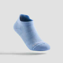 Παιδικές χαμηλές κάλτσες τένις RS 160, 3 ζεύγη - Μπλε/Πράσινο/Μωβ